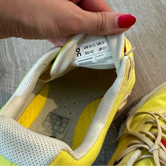 Loewe x ON Cloudventure Sneakers - Pale Yellow - Picture 13 of 16